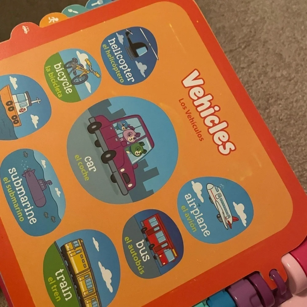 Leapfrog Scout & Violet 100 Words Book - Pink and Purple